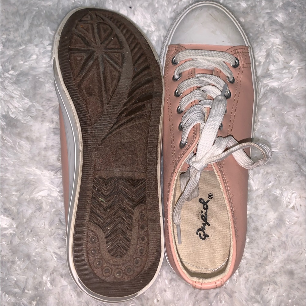 comfortable worn sneakers